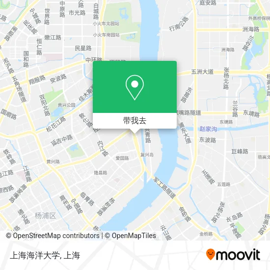 上海海洋大学地图