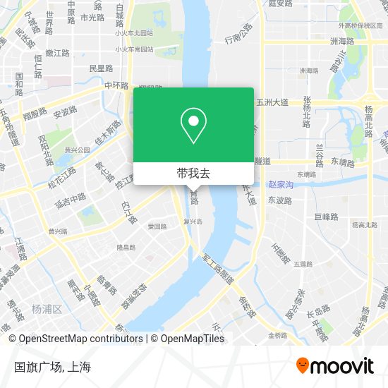 国旗广场地图