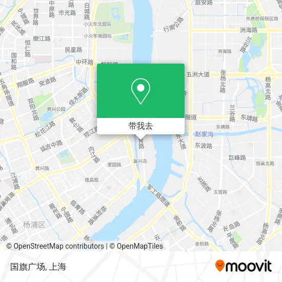 国旗广场地图