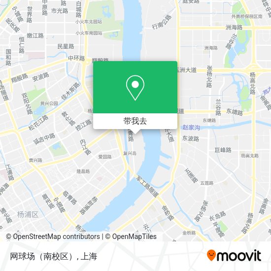网球场（南校区）地图