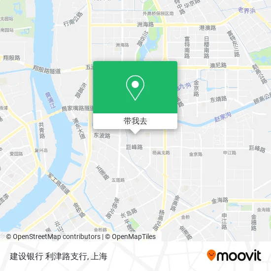 建设银行 利津路支行地图