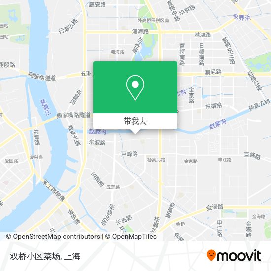 双桥小区菜场地图