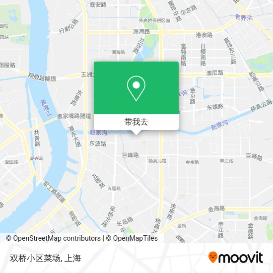 双桥小区菜场地图