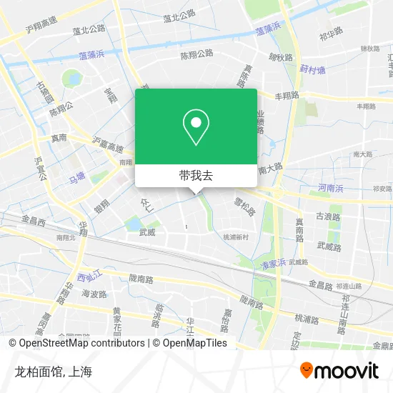 龙柏面馆地图