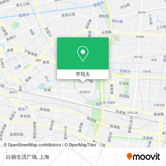 白丽生活广场地图