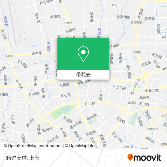 精进桌球地图