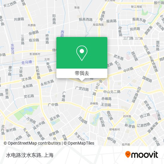 水电路汶水东路地图