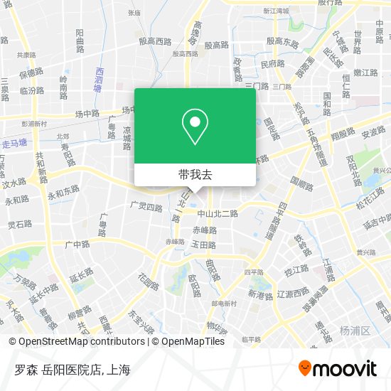 罗森 岳阳医院店地图
