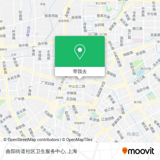 曲阳街道社区卫生服务中心地图