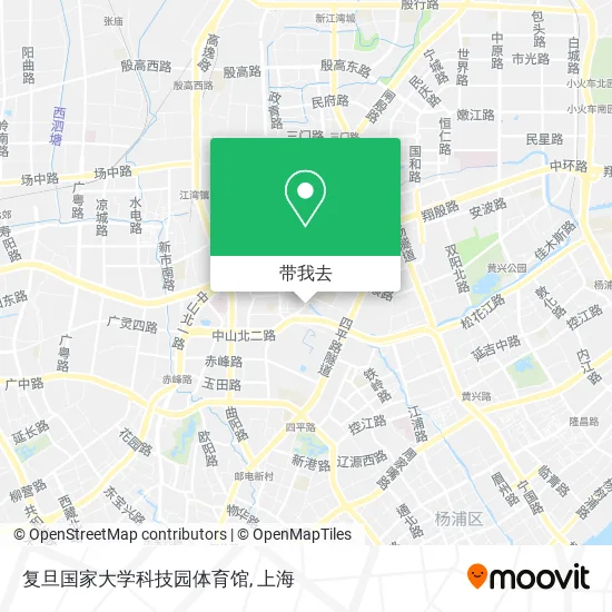 复旦国家大学科技园体育馆地图