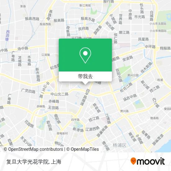 复旦大学光花学院地图