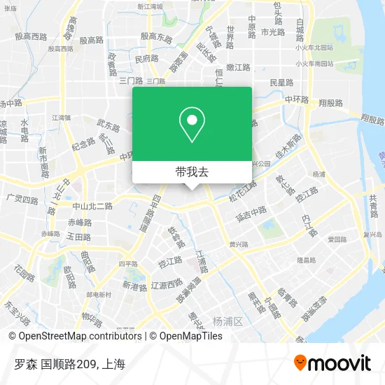 罗森 国顺路209地图