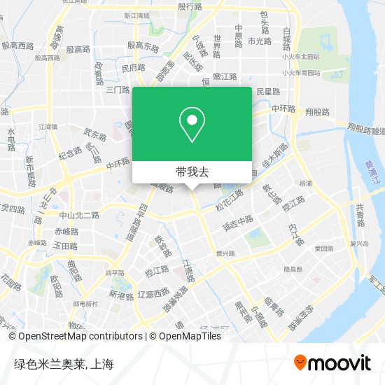 绿色米兰奥莱地图