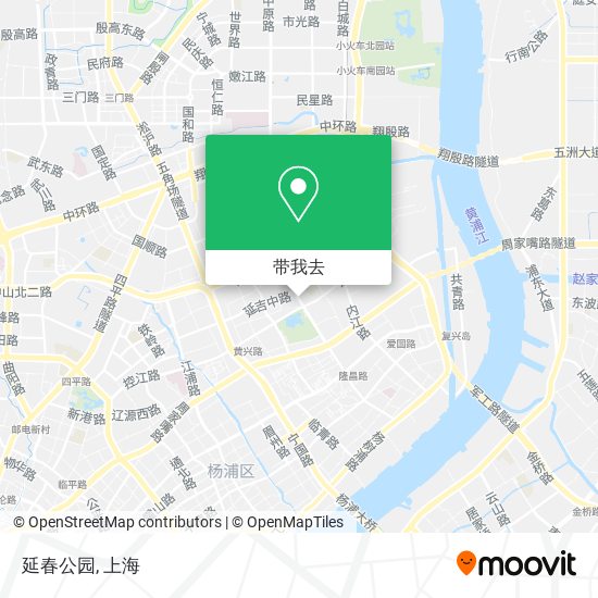 延春公园地图