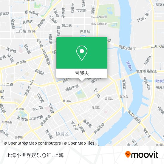 上海小世界娱乐总汇地图