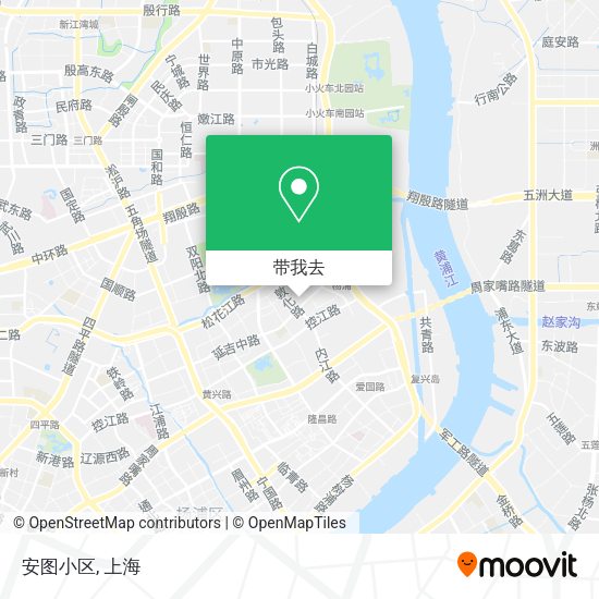 安图小区地图