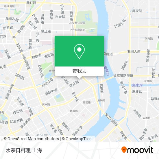 水慕日料理地图