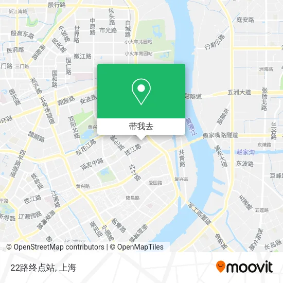 22路终点站地图