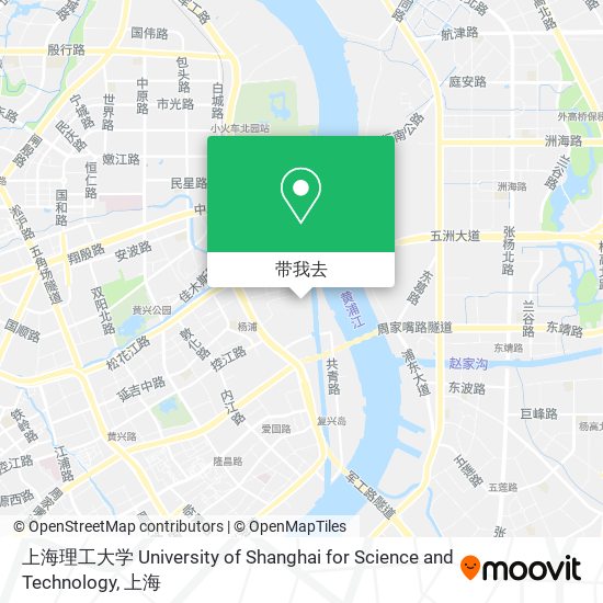 上海理工大学 University of Shanghai for Science and Technology地图