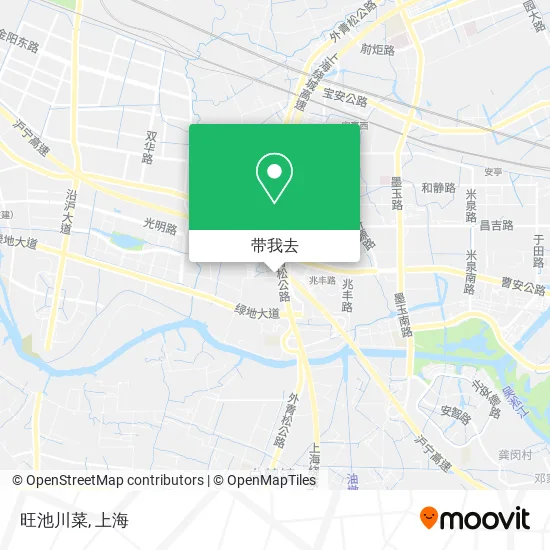 旺池川菜地图