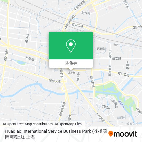 Huaqiao International Service Business Park (花橋國際商務城)地图