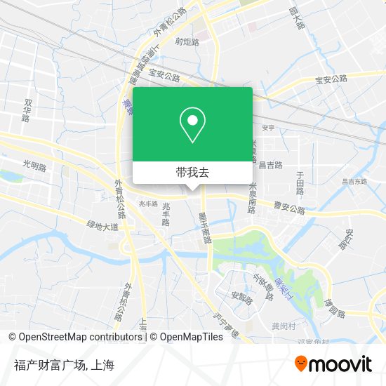 福产财富广场地图