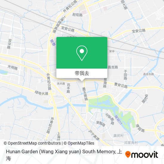 Hunan Garden (Wang Xiang yuan) South Memory地图