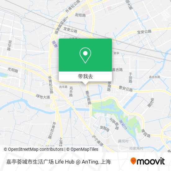 嘉亭荟城市生活广场 Life Hub @ AnTing地图