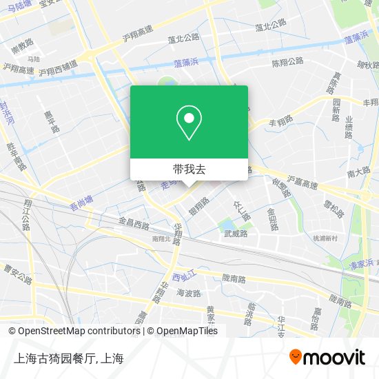 上海古猗园餐厅地图