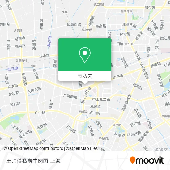 王师傅私房牛肉面地图