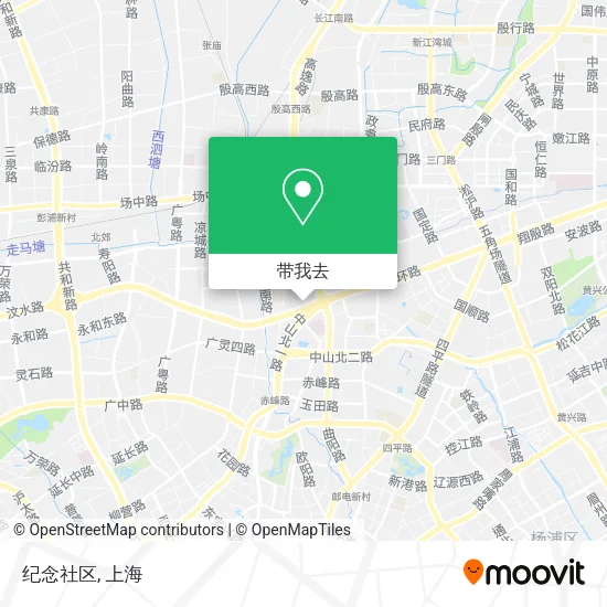 纪念社区地图