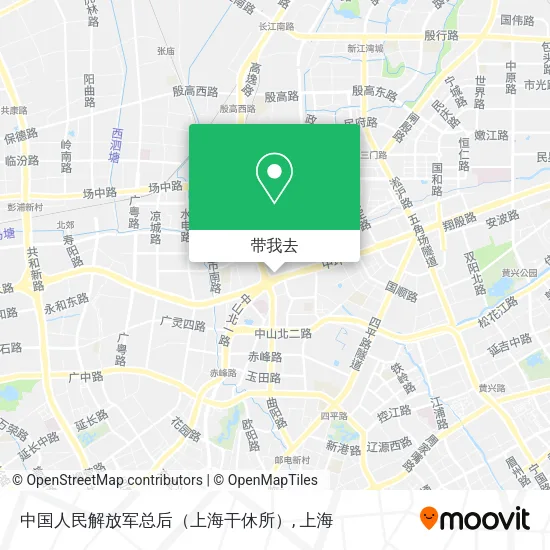 中国人民解放军总后（上海干休所）地图