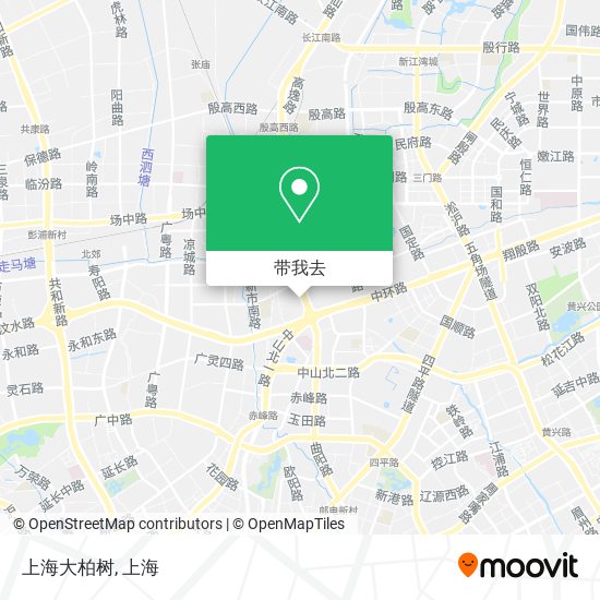 上海大柏树地图