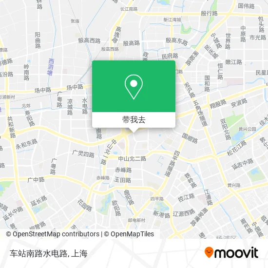 车站南路水电路地图
