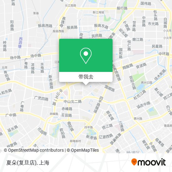 夏朵(复旦店)地图