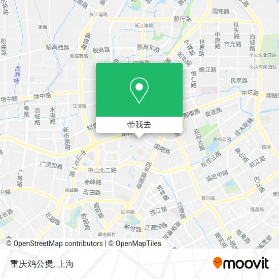 重庆鸡公煲地图