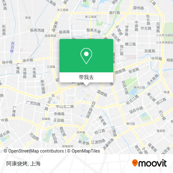 阿康烧烤地图