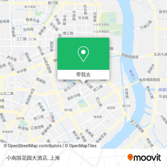小南国花园大酒店地图