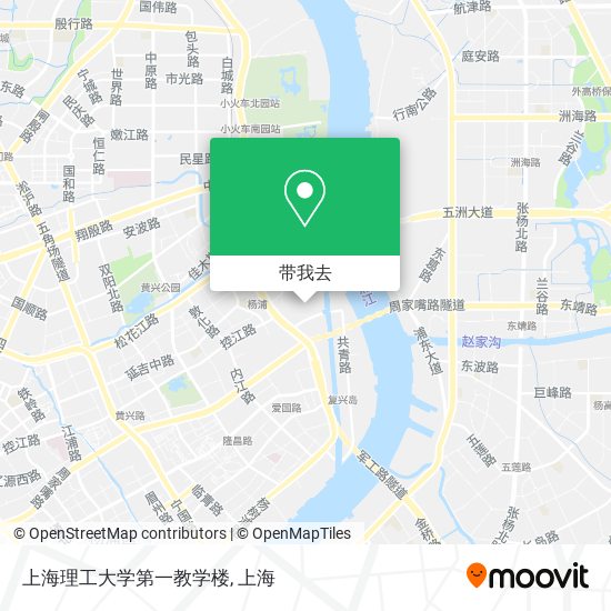 上海理工大学第一教学楼地图