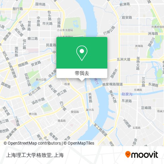 上海理工大学格致堂地图