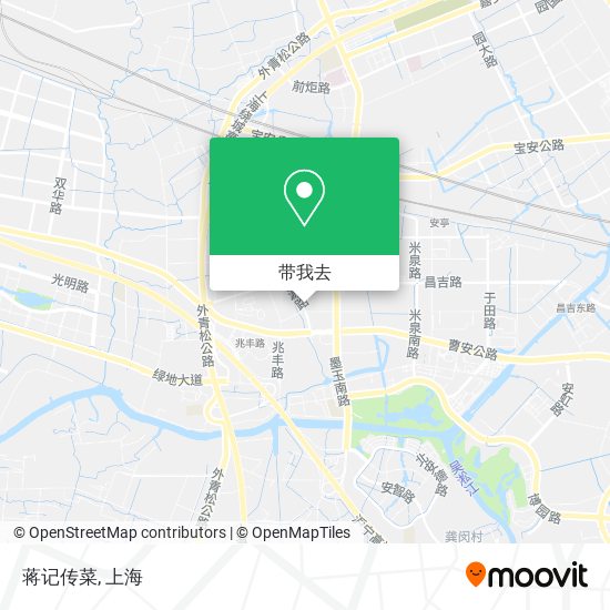 蒋记传菜地图