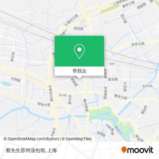 蔡先生苏州汤包馆地图