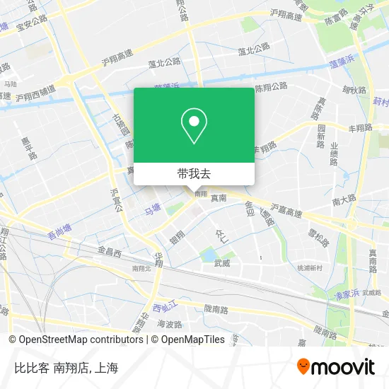 比比客 南翔店地图