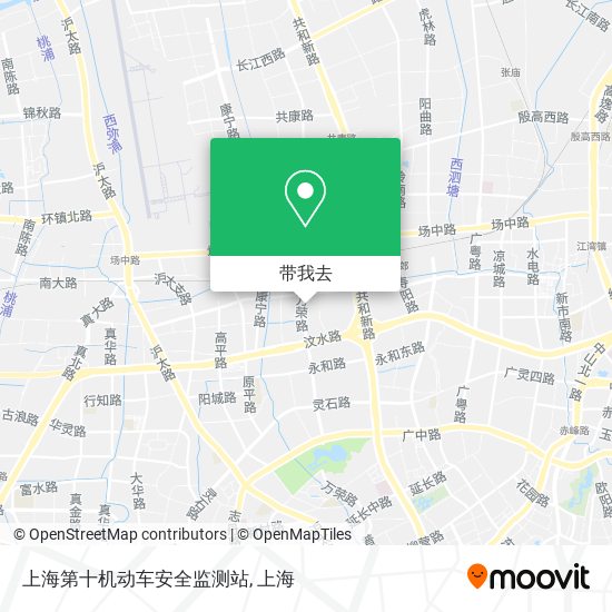 上海第十机动车安全监测站地图
