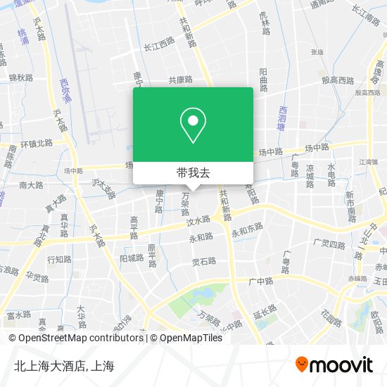 北上海大酒店地图