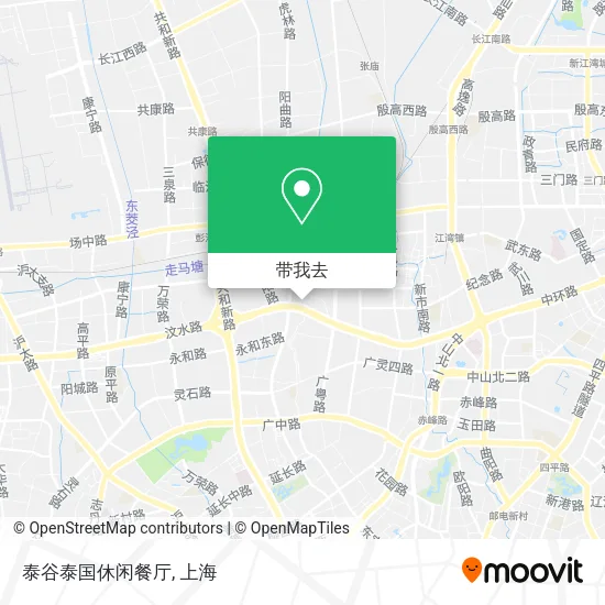泰谷泰国休闲餐厅地图