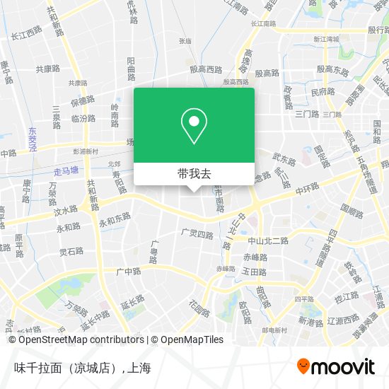 味千拉面（凉城店）地图