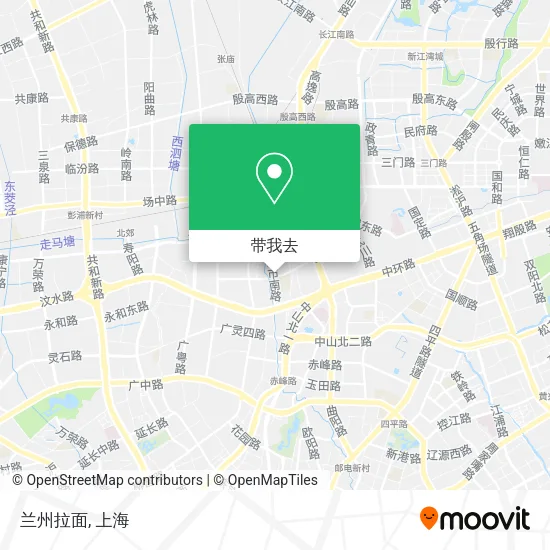 兰州拉面地图