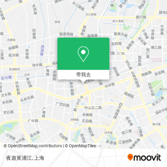 夜遊黃浦江地图