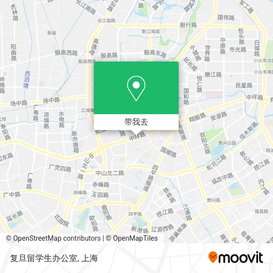 复旦留学生办公室地图